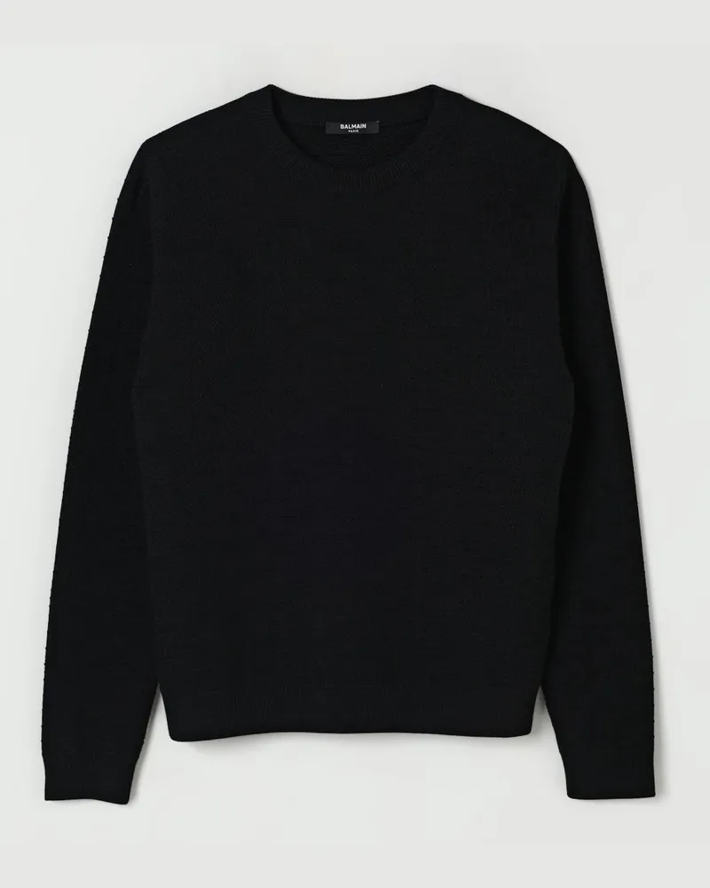 Balmain Pullover kinder Schwarz