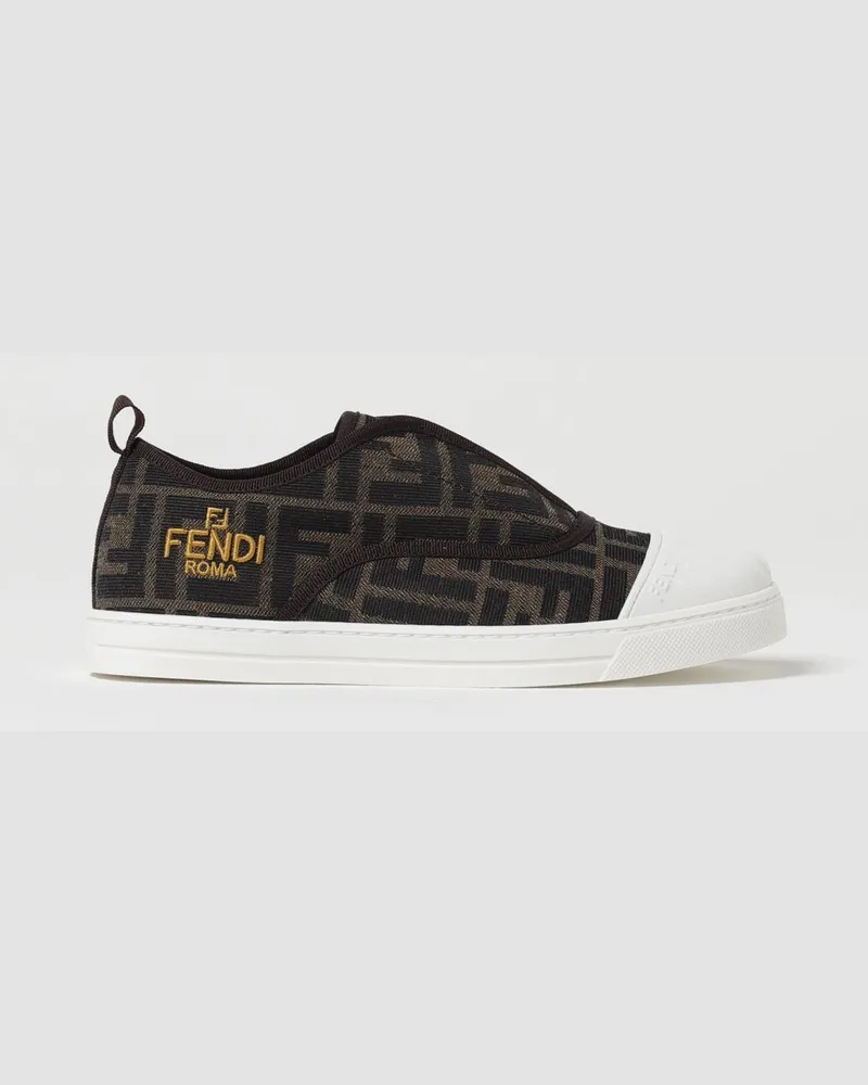 Fendi Sneakers kinder Tabak