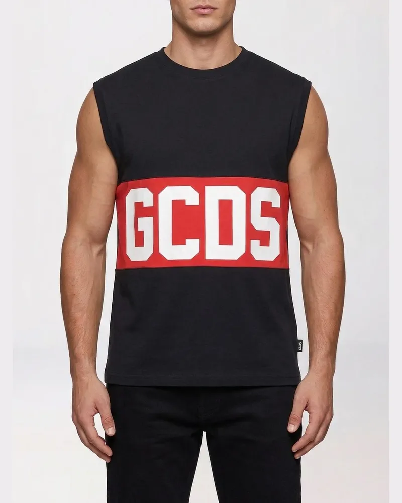 GCDS T-shirt herren Schwarz
