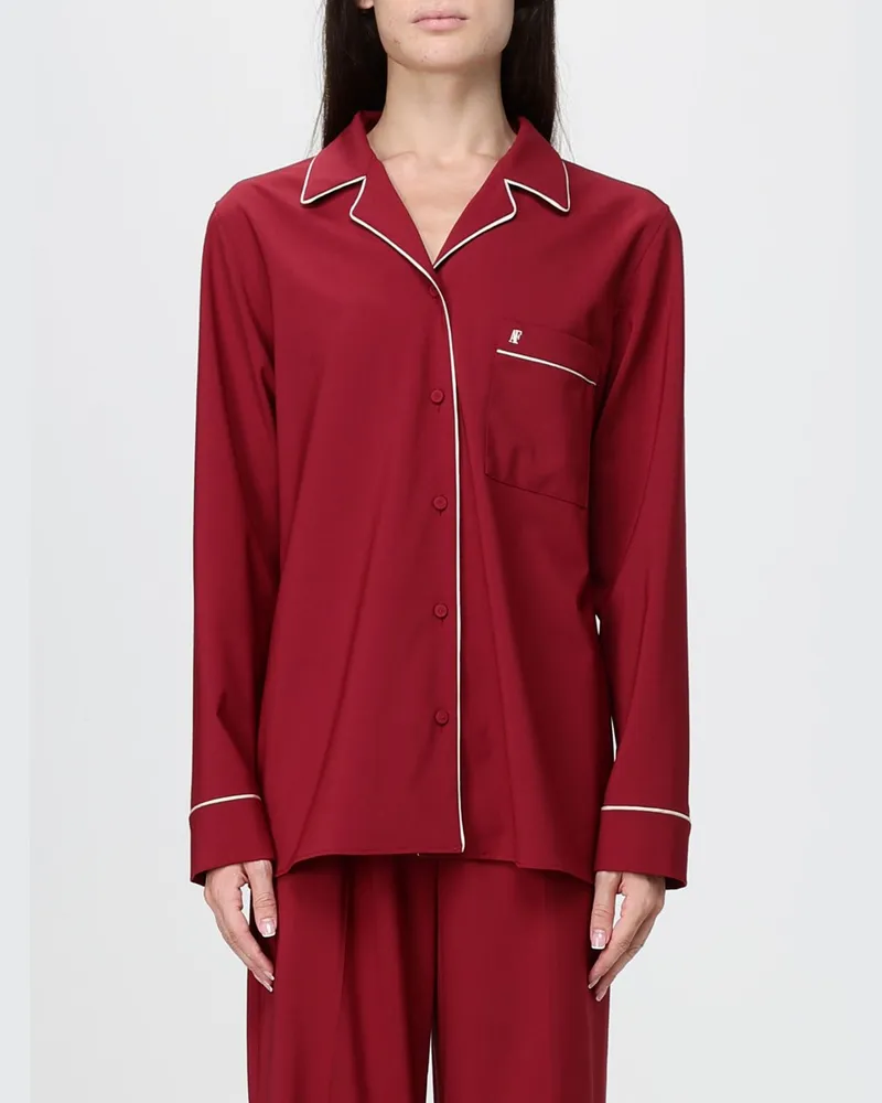 Alberta Ferretti Hemdbluse damen Rot
