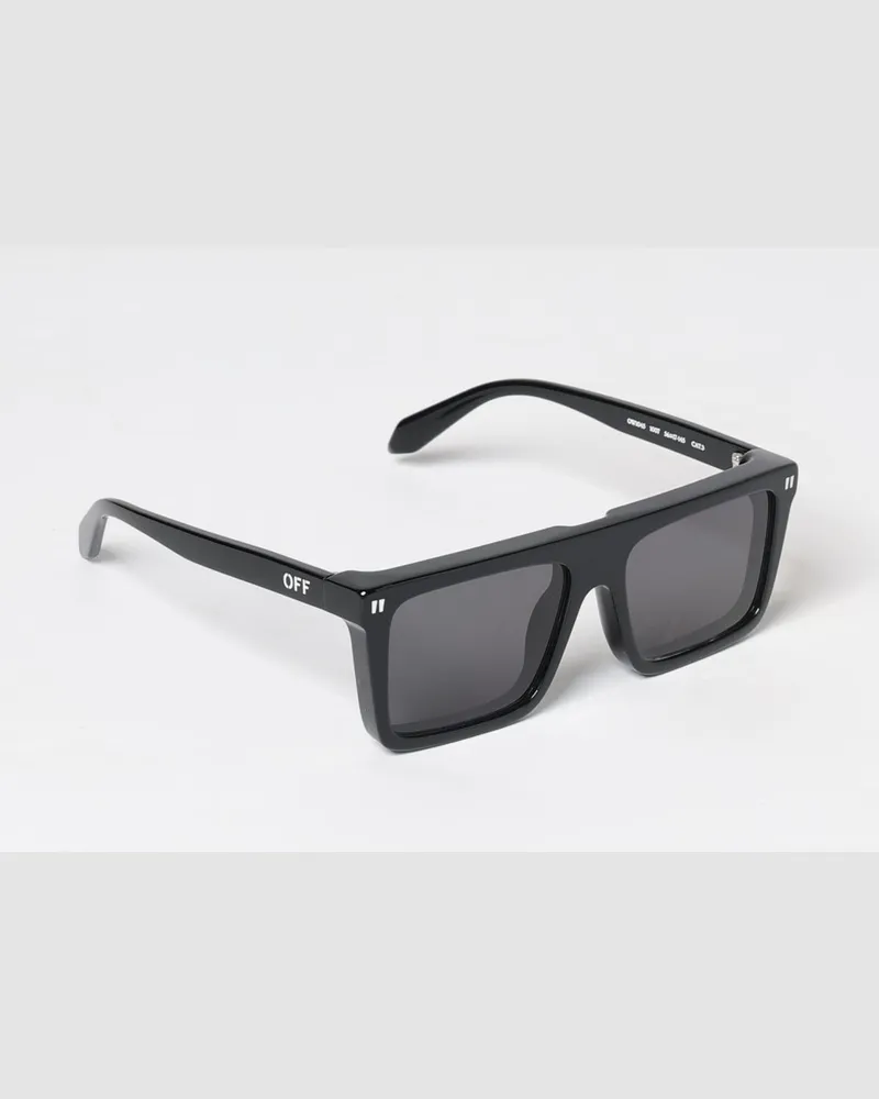 OFF-WHITE Bridgeport Aviator-Sonnenbrille aus Acetat mit Schildpattmuster Grau