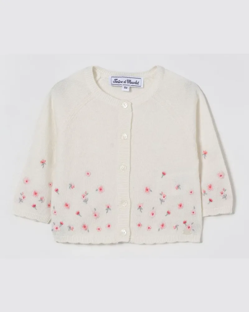 Tartine et Chocolat Pullover kinder Weiß