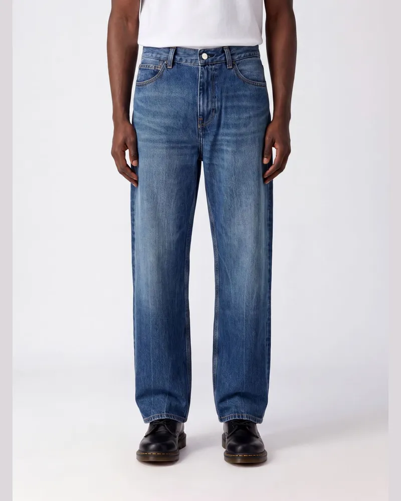 Carhartt WIP Payson Wide Leg Jeans aus recyceltem Baumwolldenim Navy