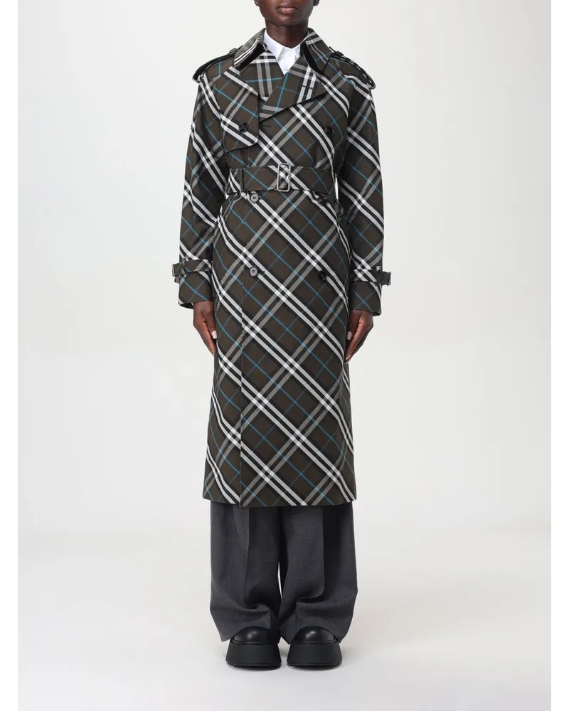 Burberry Mantel damen Grün