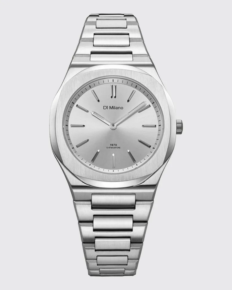 D1 Milano Uhr herren Silber