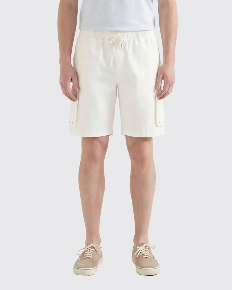 Brunello Cucinelli Baumwoll-Cargo-Shorts Weiß