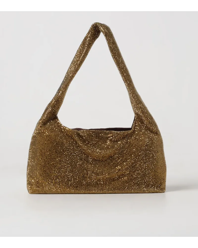 KARA Schultertasche Gold