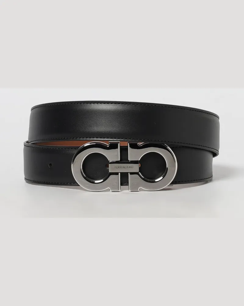Ferragamo Gürtel herren Schwarz