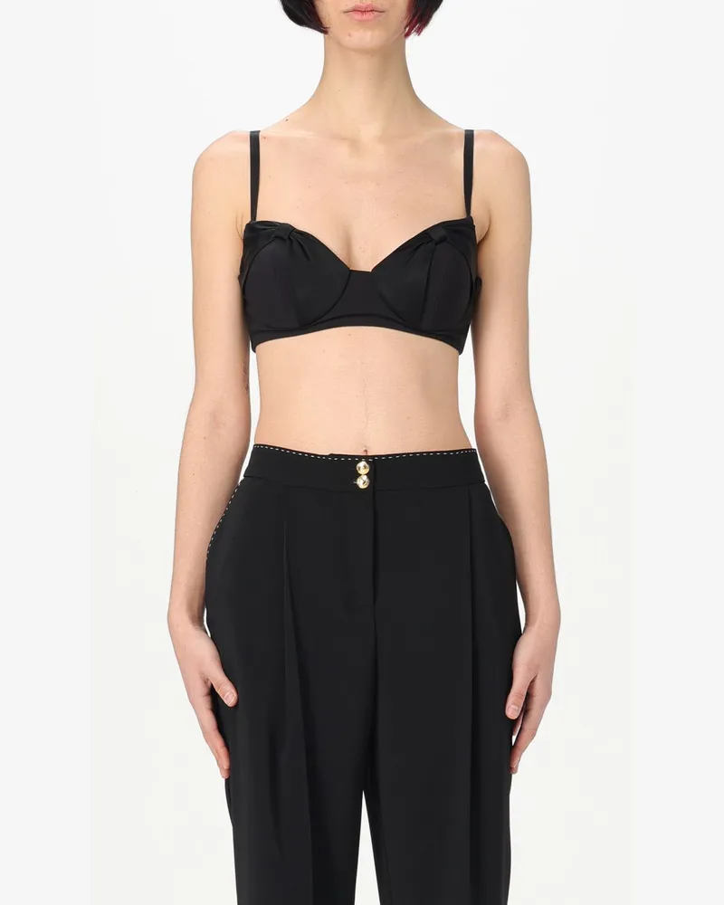 Elisabetta Franchi Top damen Schwarz