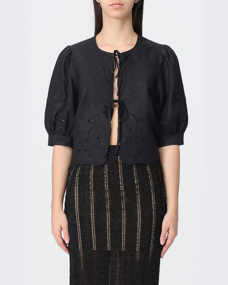 Twin-Set Top damen Schwarz