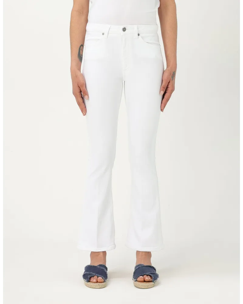 Dondup Hose damen Weiß
