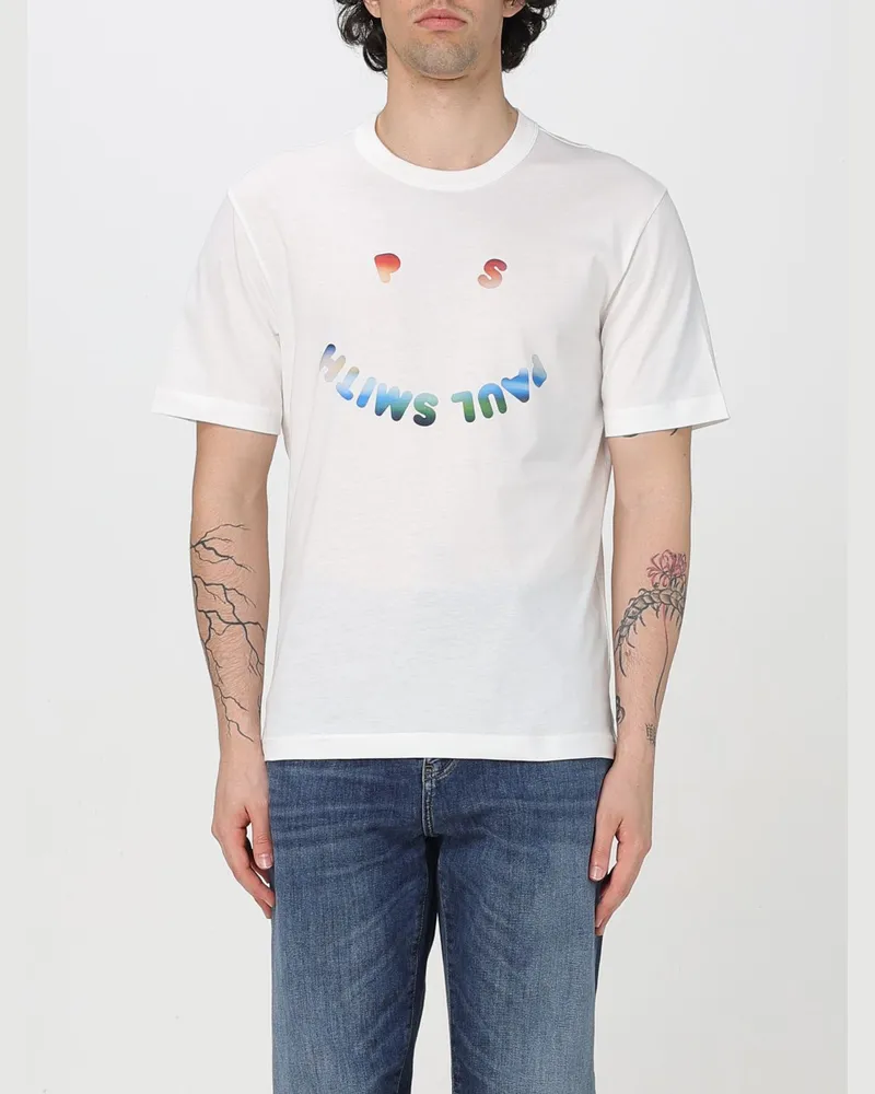 Paul Smith T-shirt herren Weiß