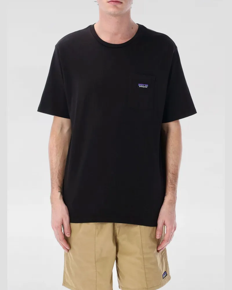 Patagonia T-shirt herren Schwarz