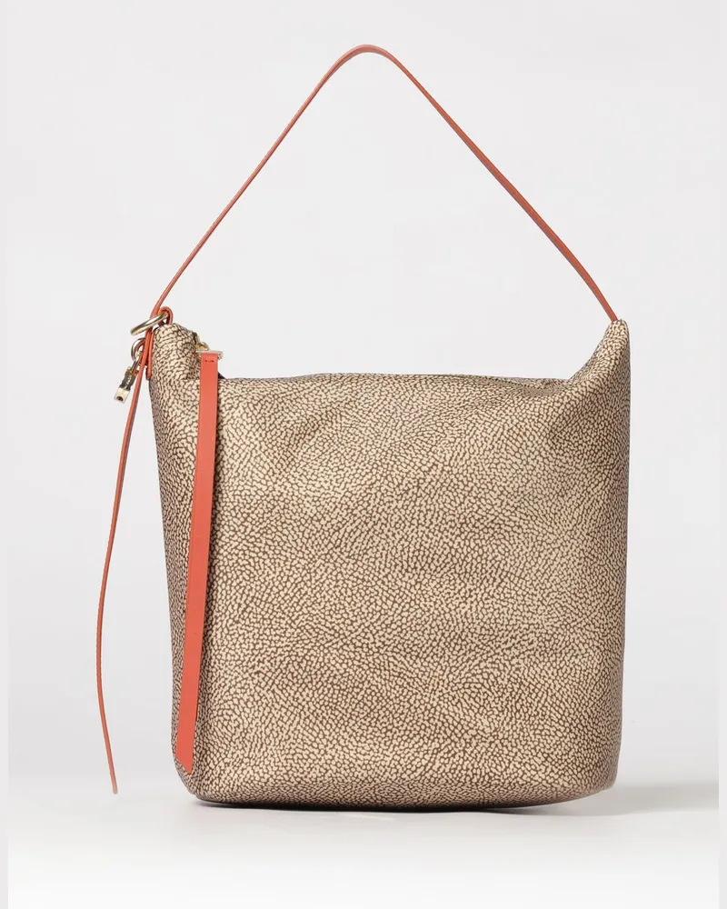 Borbonese Rucksack damen Beige