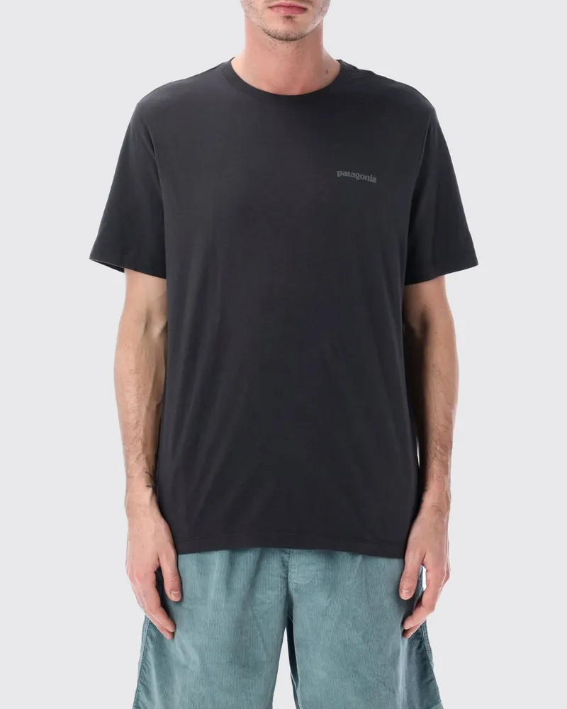 Patagonia T-shirt herren Schwarz