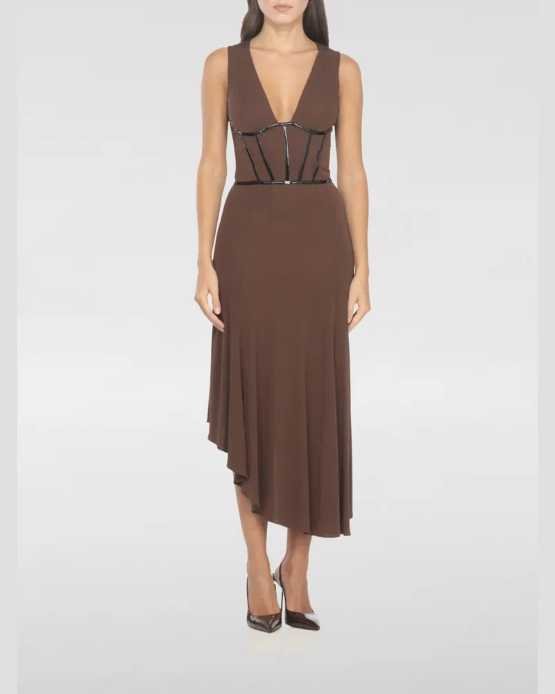Elisabetta Franchi Kleider damen Braun
