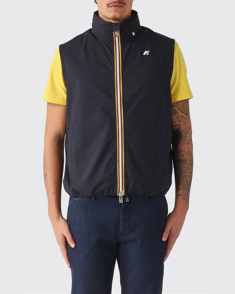 K-Way Mantel herren Blau