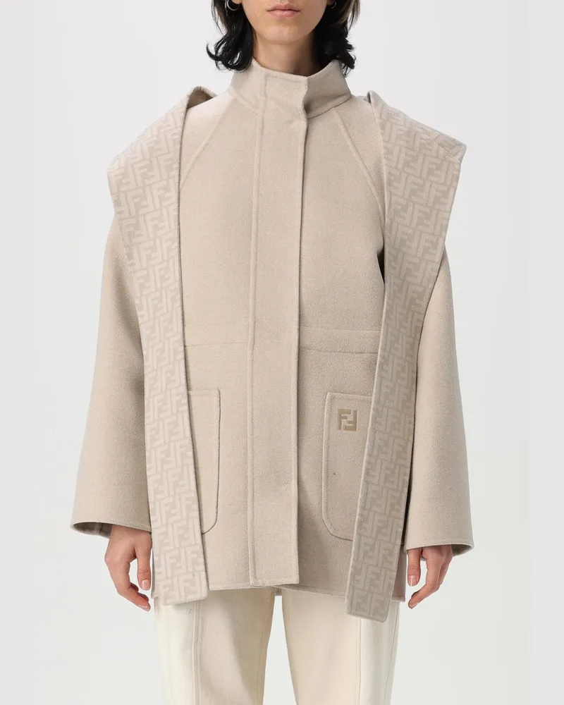 Fendi Mantel damen Beige