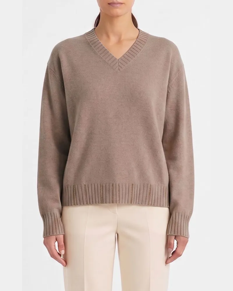 Fabiana Filippi Pullover damen Beige