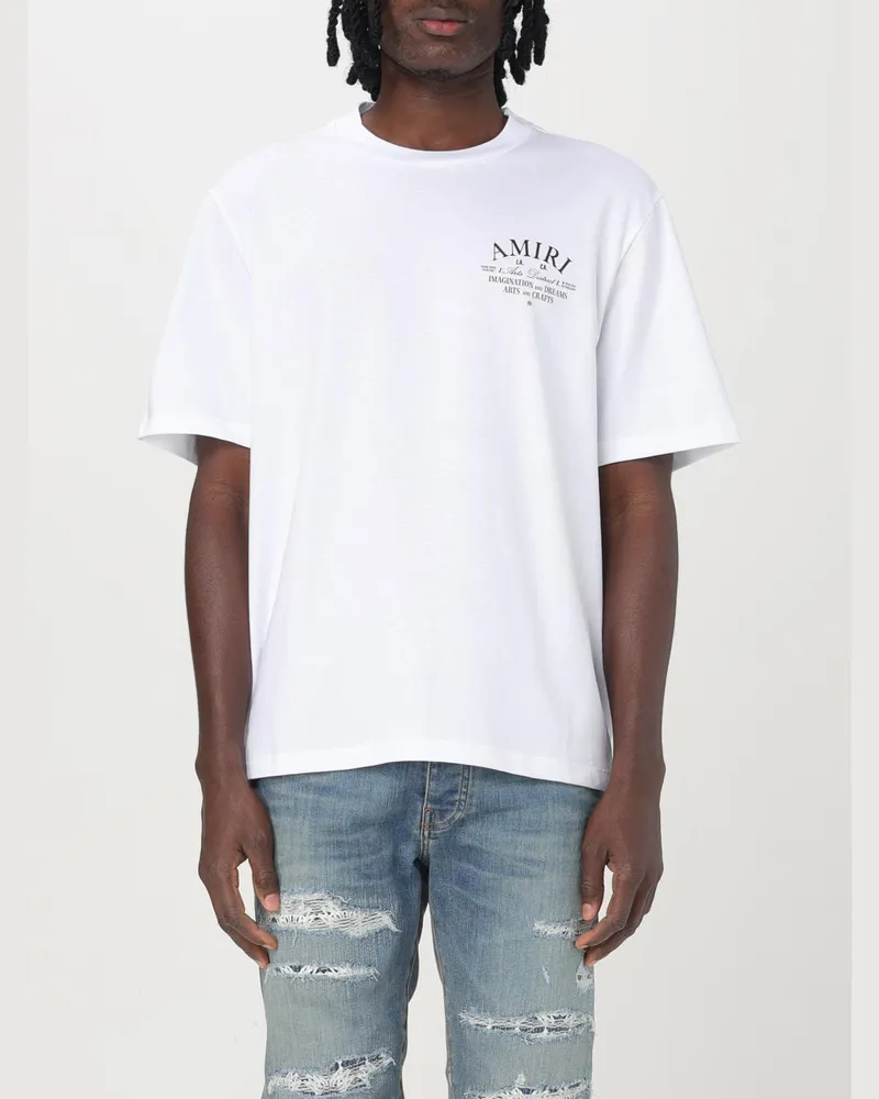 Amiri T-shirt herren Weiß
