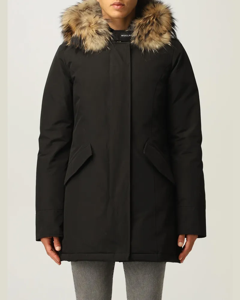 Woolrich Damen Jacke Schwarz