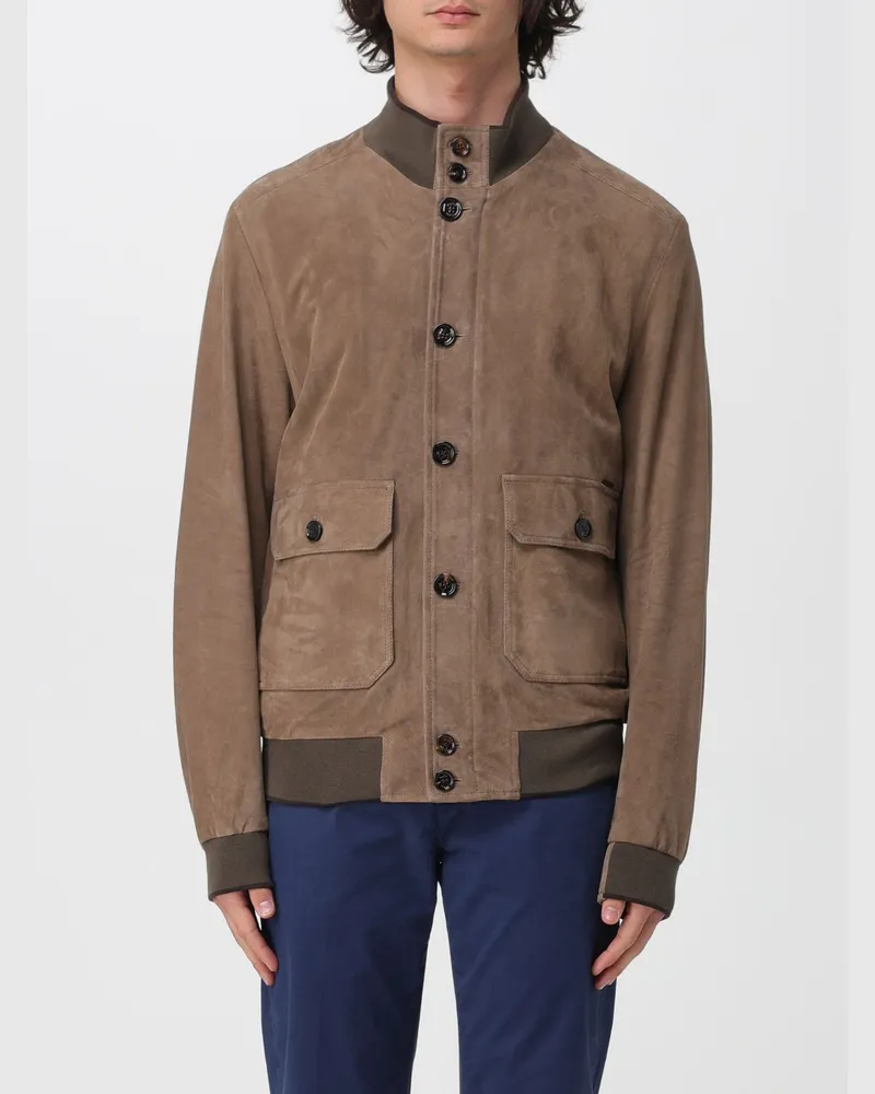 MOORER Jacke herren Nerzfarbe