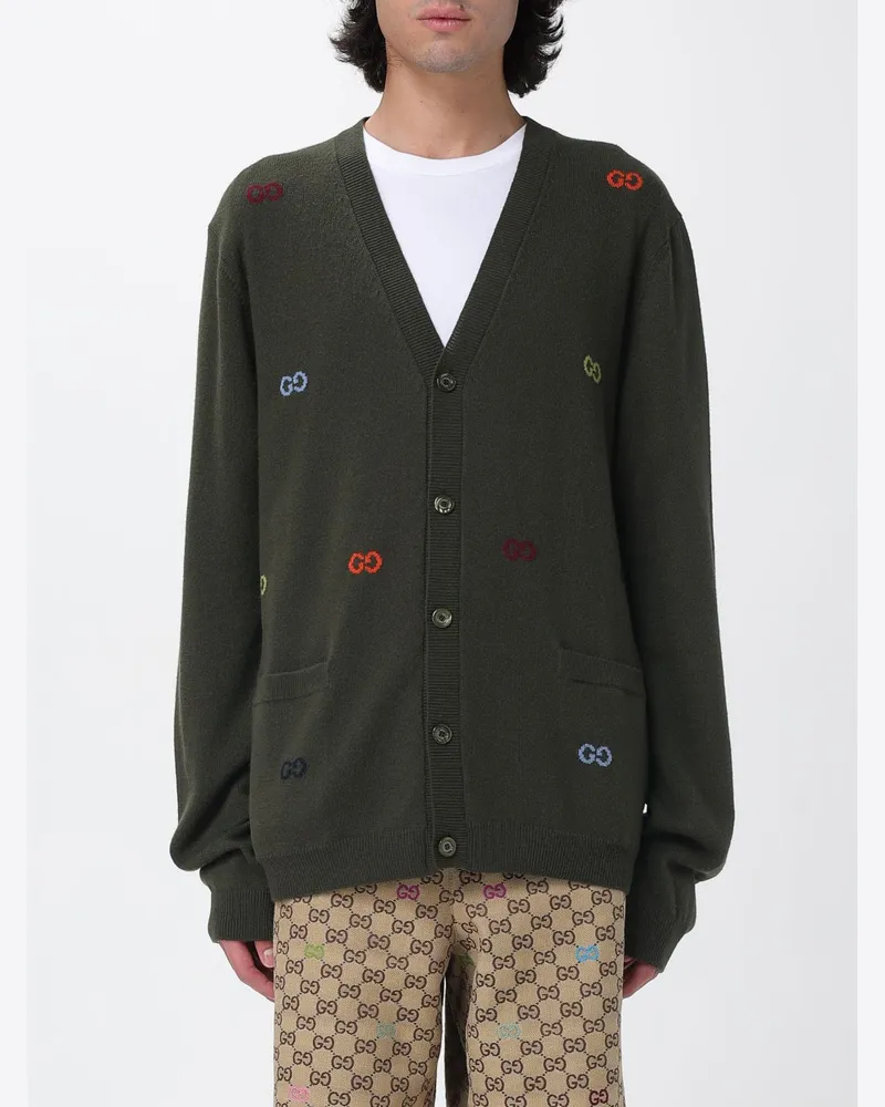 Gucci Strickjacke herren Grün