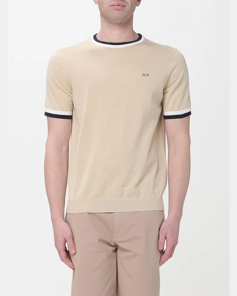 Sun68 T-shirt herren Beige