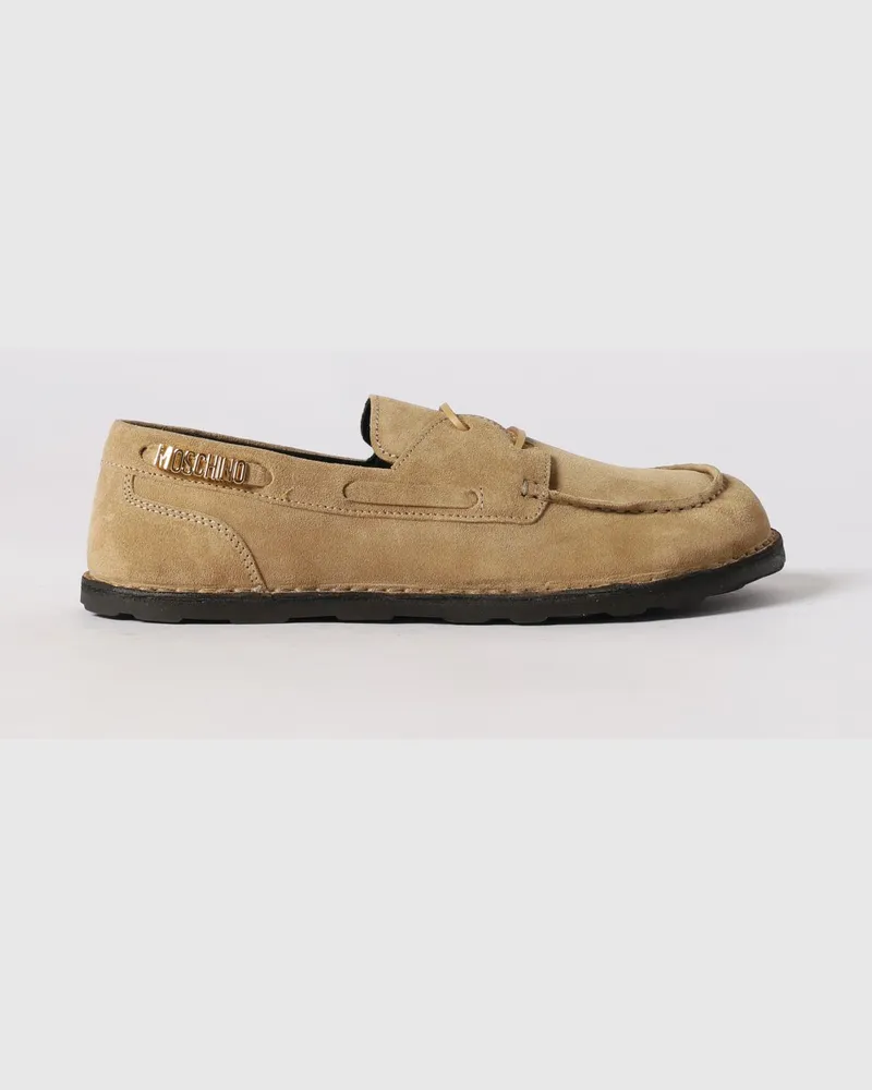 Moschino Schnürschuhe herren Beige