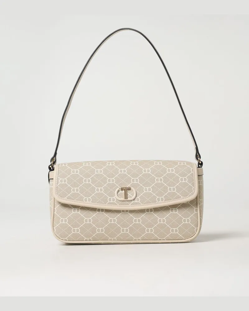 Twin-Set Schultertasche damen Weiß