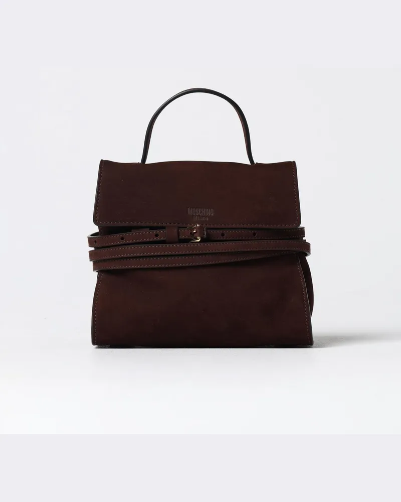 Moschino Schultertasche damen Braun