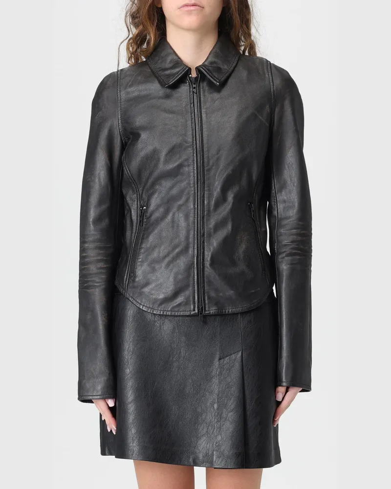 Diesel Jacke damen Schwarz