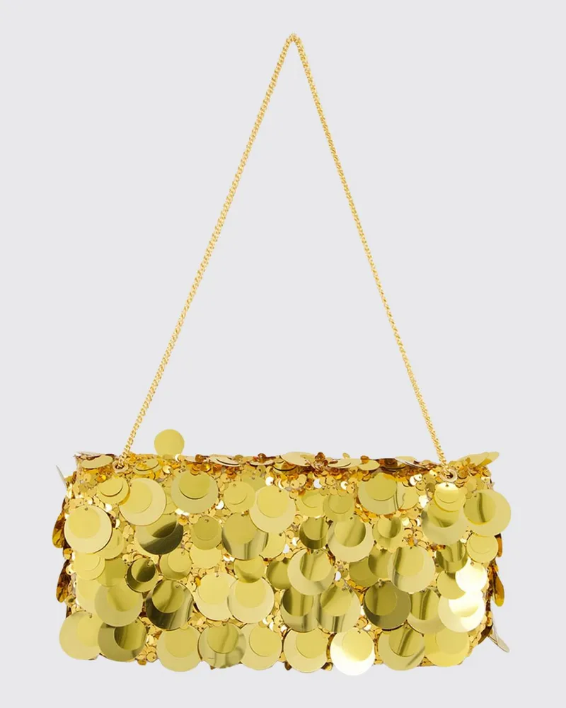 Paco Rabanne Schultertasche damen Gold