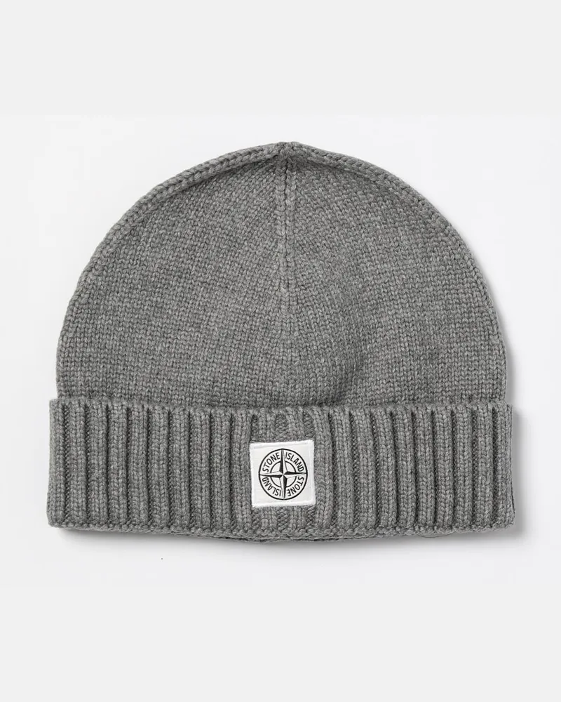 Stone Island Hut kinder Grau