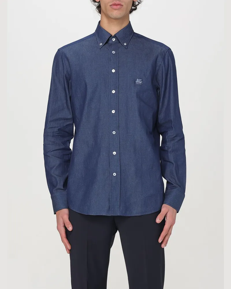 Etro Hemd herren Blau