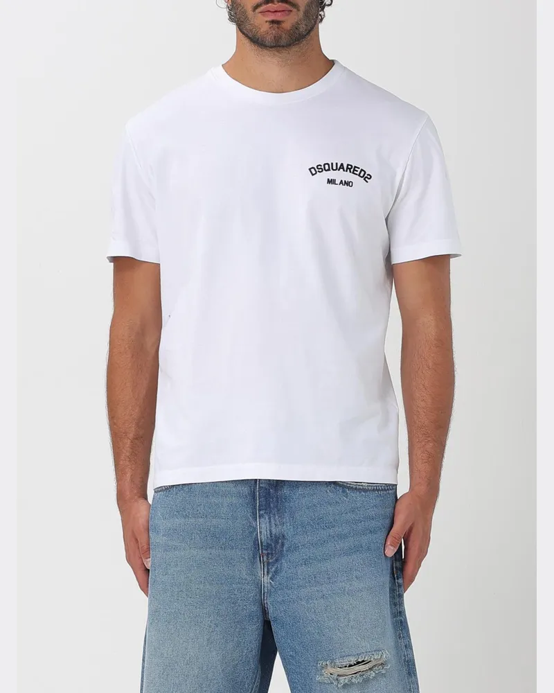 Dsquared2 T-shirt herren Weiß