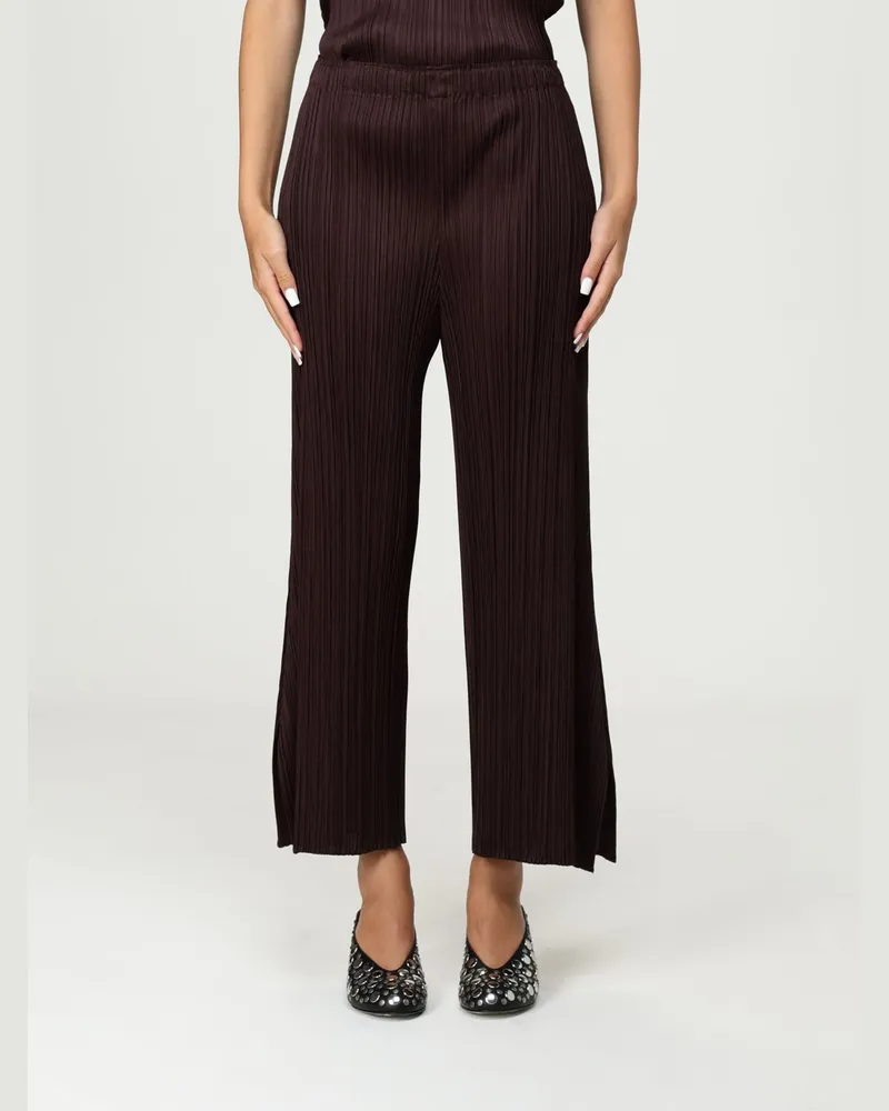 Issey Miyake Hose damen Braun