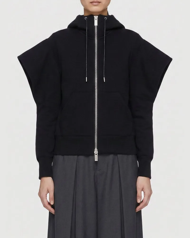 Sacai Sweatshirt damen Schwarz