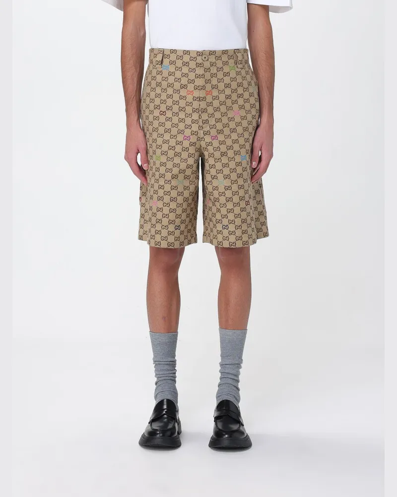 Gucci Shorts herren Camel