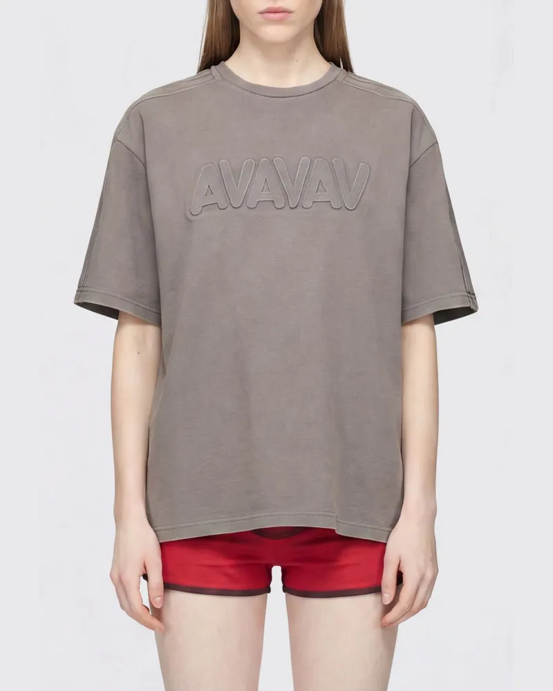 adidas Avavav x T-Shirt aus Baumwolle in Relaxed Fit Grau