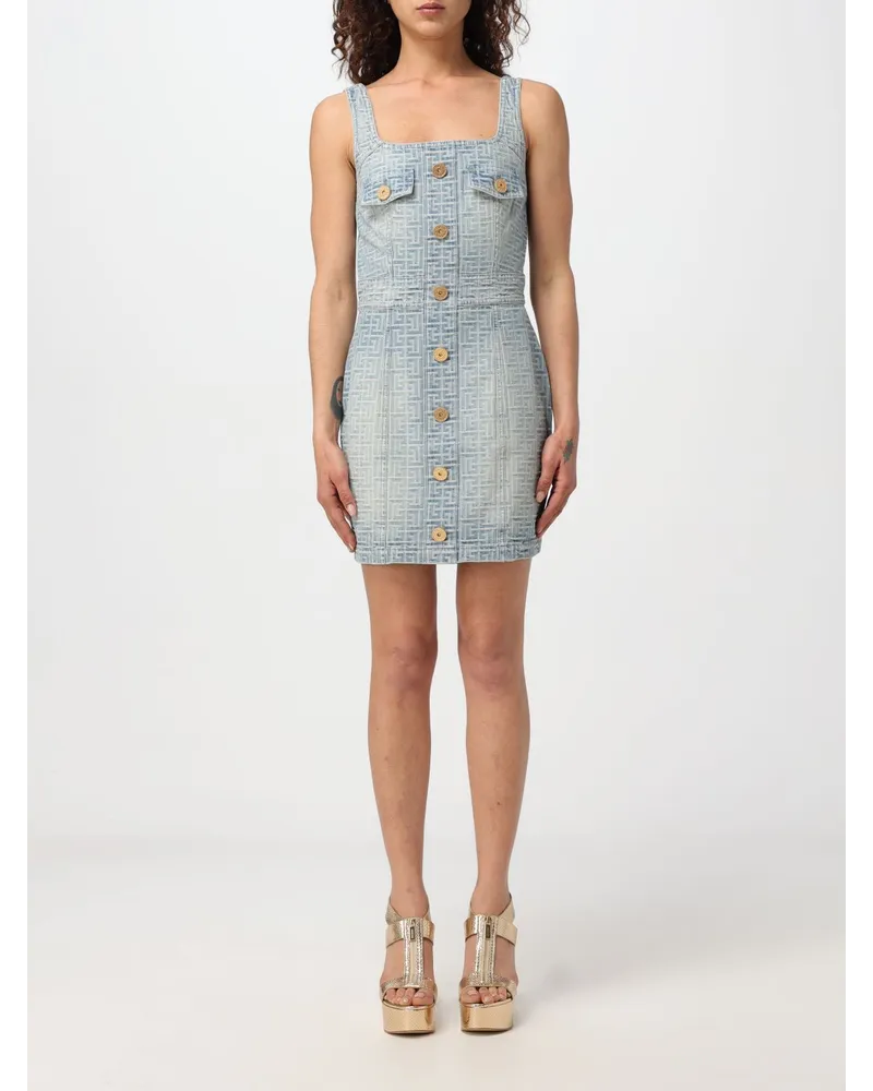 Balmain Kleid damen Blau