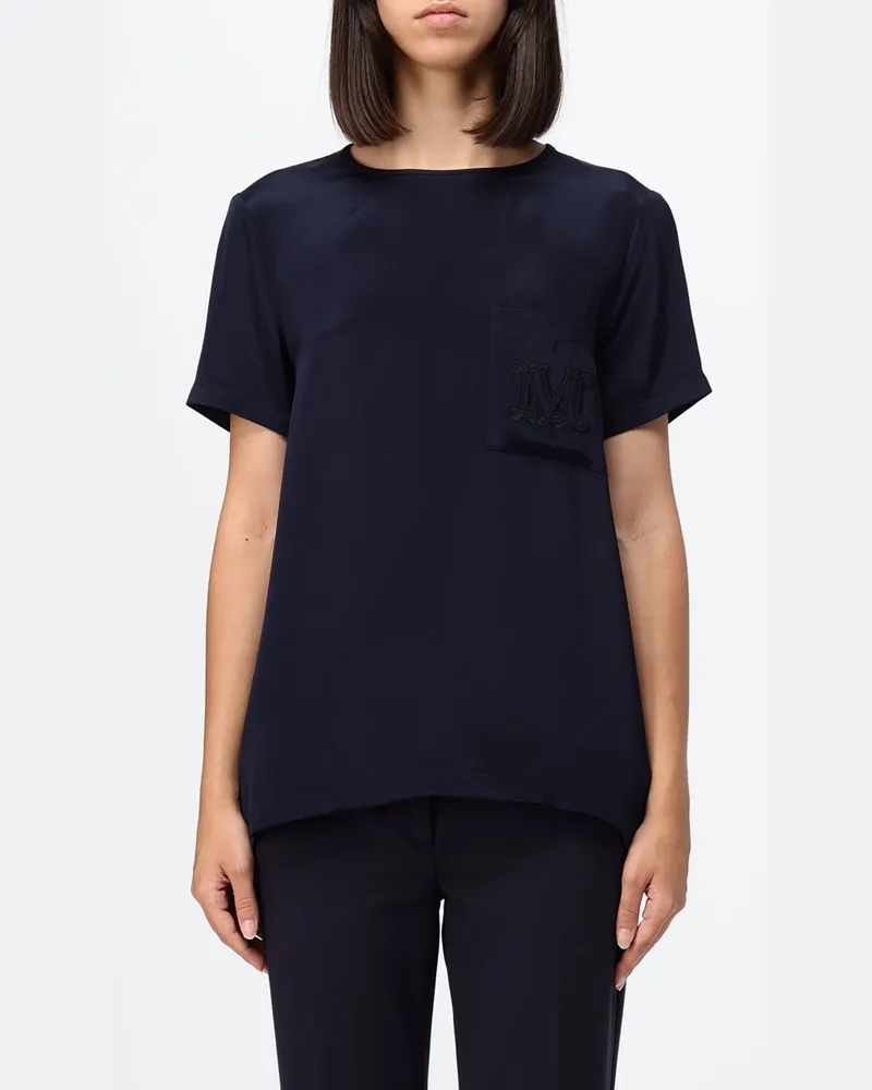 Max Mara Hemdbluse damen Blau