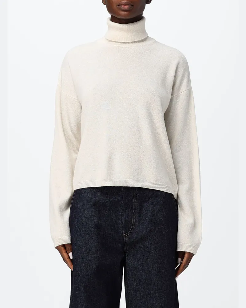 Woolrich Rollkragenpullover aus Woll-Kaschmir-Mischung mit überschnittenen Schultern Ivory