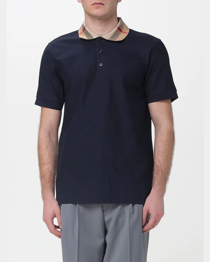 Burberry Polo herren Anthrazit