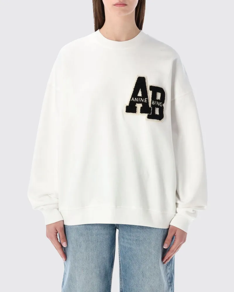Anine Bing Sweatshirt damen Beige