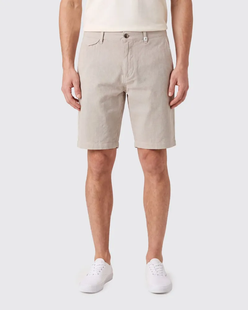 MYTHS Chino-Shorts aus Baumwolle Braun