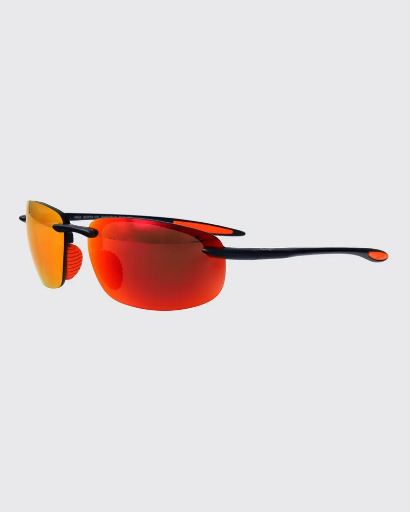 Maui Jim Ho'okipa Ultra Sonnenbrille aus Acetat Rot