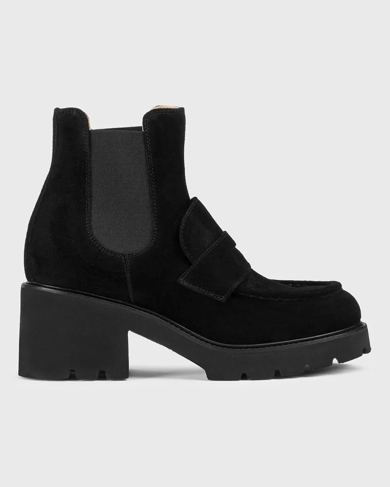 Doucal´s Flache stiefeletten damen Schwarz