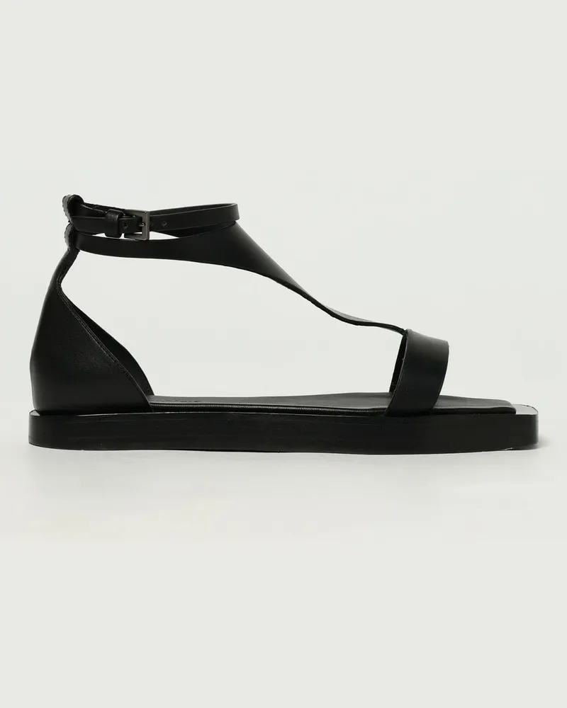 Max Mara Flache sandalen damen Schwarz