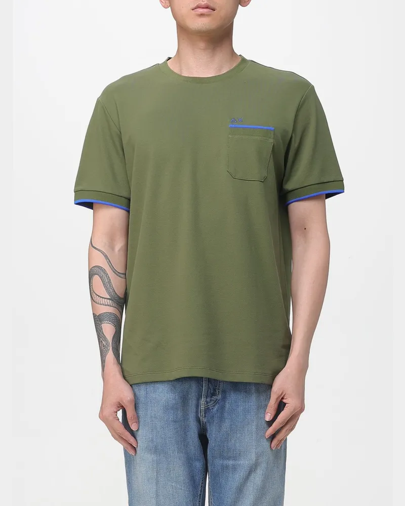 Sun68 T-shirt herren Grün